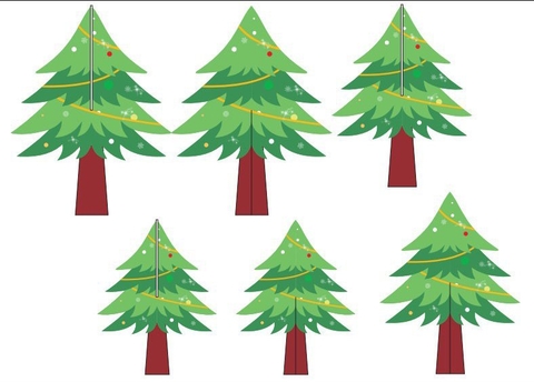 Cam - cây thông Noel xanh lá TP