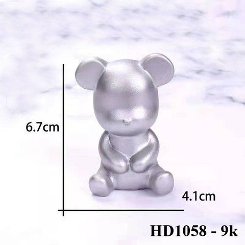 CV-gấu bạc nhựa mềm