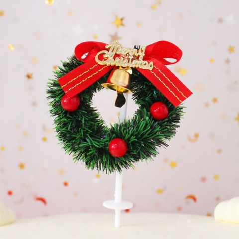 QC - que cắm merry christmas mẫu 2