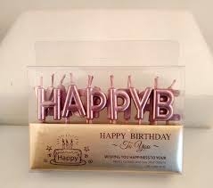 Nến nhũ HPBD - Hồng nhạt