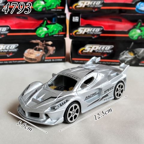 Xe - Siêu xe Xám mở cánh ngang