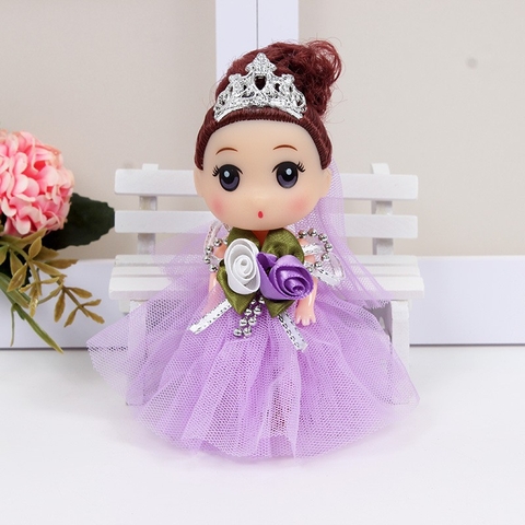 Tuong - Chipi 12cm vương miện váy dài tím
