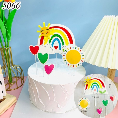 SCG-set cắm cầu vồng tim 2 lớp M1 MT