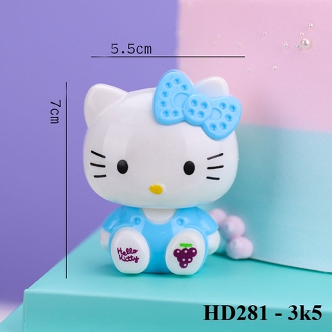 Mèo hello kitty Xanh Dương  Size Lớn