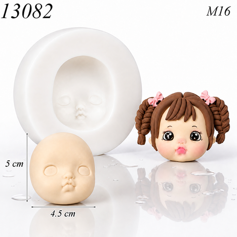 Khuôn Mặt Chibi Silicon M16