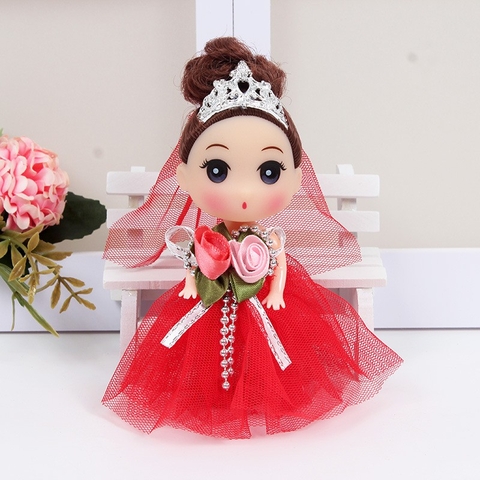 Tuong - Chipi 12cm vương miện váy dài đỏ