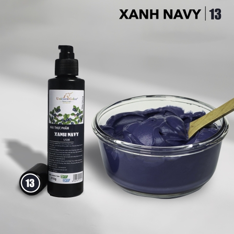 Màu siro thực phẩm Xanh Navy (210g)
