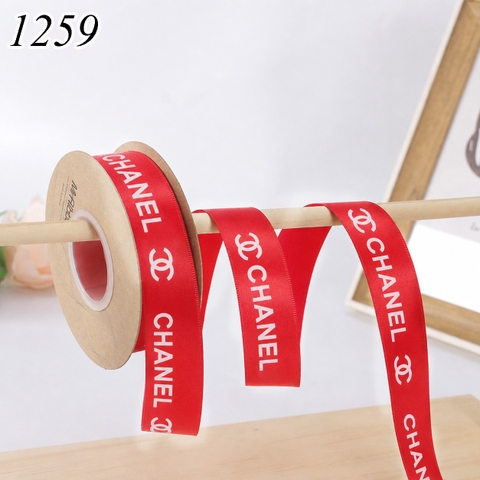 Ruybang chanel đỏ tươi 2.5cm dài 50m
