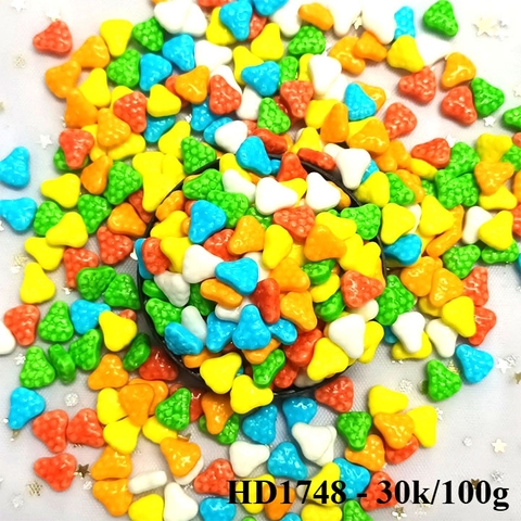 Lọ 100gr Kẹo Dâu Tây Mix Màu M3