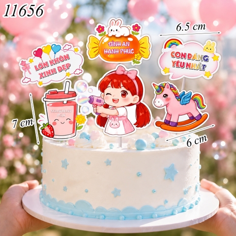 SCG-Set Cắm Bé Gái Bắn Súng TP