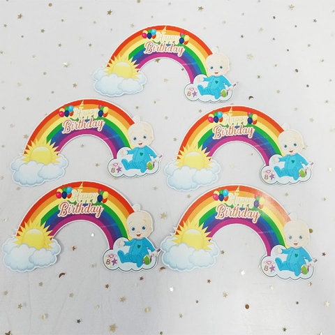 Tuong - Set 10 cầu vồng giấy bé trai