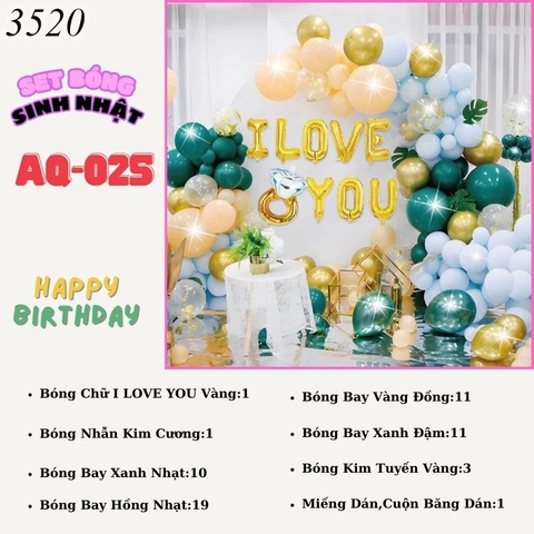 Bóng chữ AQ-025 TP