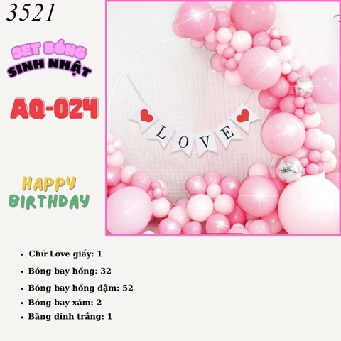 Bóng Chữ AQ-024 TP