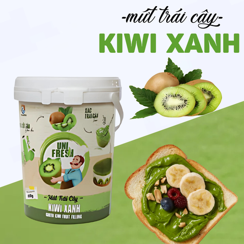 Mứt trái cây vị kiwi xanh 950gr