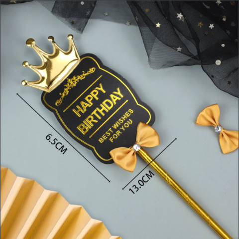 CAM - que hpbd đen vương miện