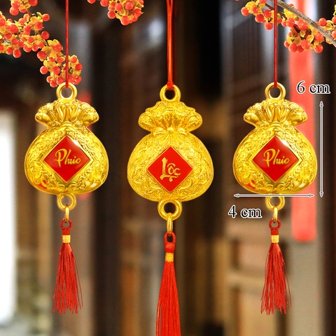 Set 3 dây xi mạ - hũ tiền