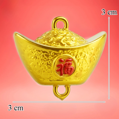 Thỏi vàng nhựa 3cm