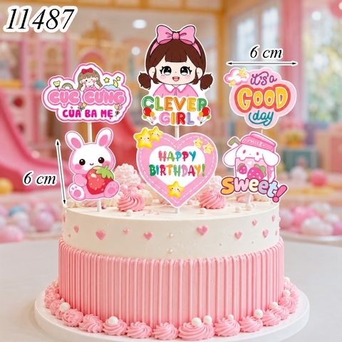 SCG-Set Cắm Bé Gái 261 HD