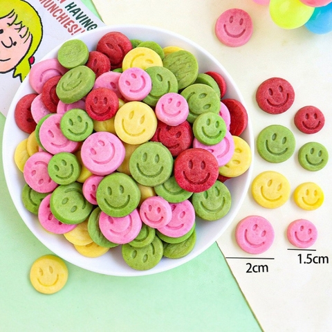 Bánh Quy Hình Mặt Cười Nhiều Màu (220g)