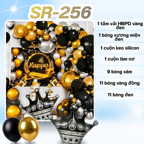 Bóng Chữ HPBD Vương Miện SR-256