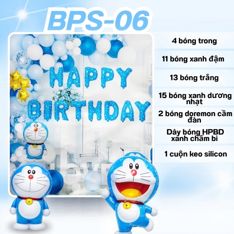 Bóng Chữ HPBD Doremon BPS-06