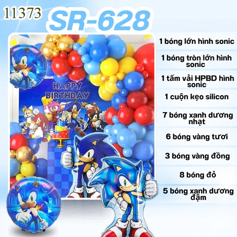Bóng Chữ HPBD Nhím Sonic SR-628