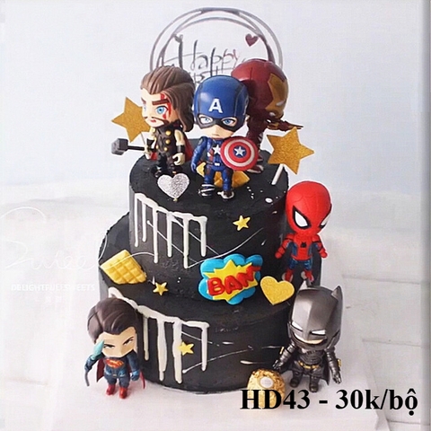 Tuong - Bộ 6 siêu anh hùng Avenger size lớn