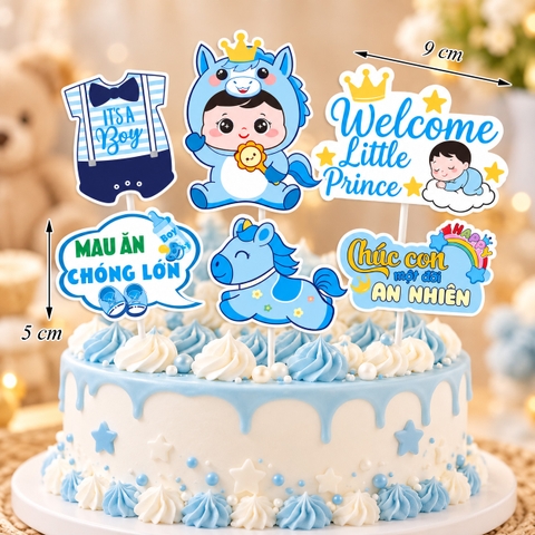 SCG-Set Cắm Em Bé Ngựa Xanh TP