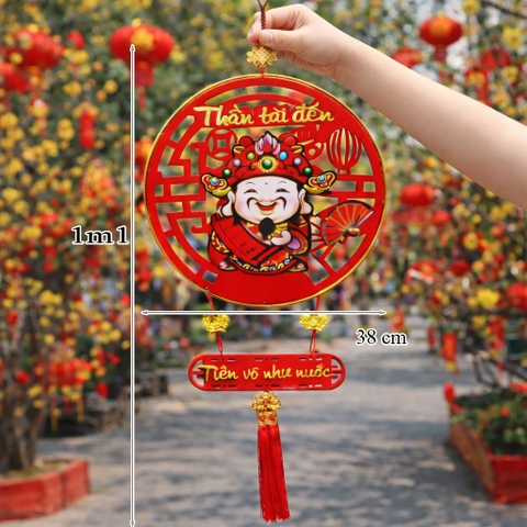 Tết-Thần tài lắc tiền vô như nước 1m1 TP