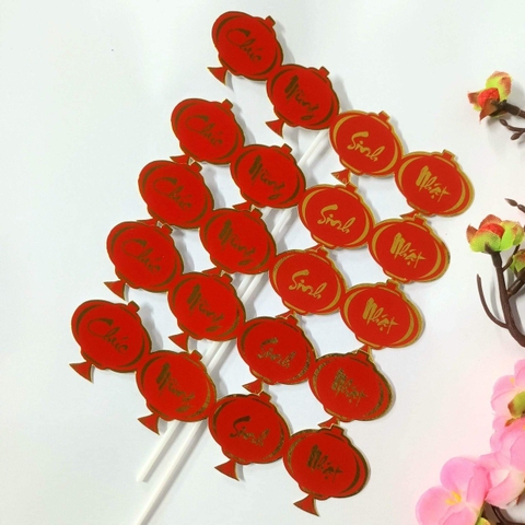Cam - set cắm chúc mừng sinh nhật