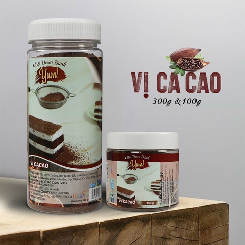 Bột yum bánh vị ca cao ( 300g )