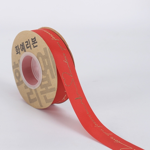 Ruybang love nhịp tim đỏ tươi 2.5cm,25m