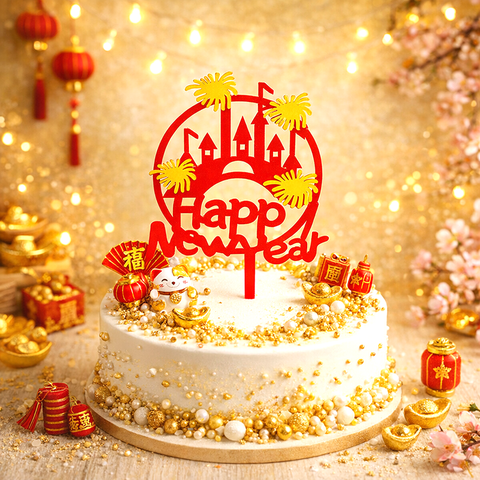 MK-10 meka 2 lớp lâu đài happy new year