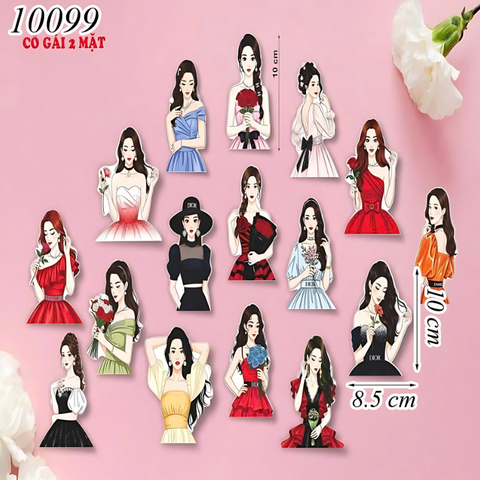 SCG-Set Cắm 16 Cô Gái 2 Mặt HD