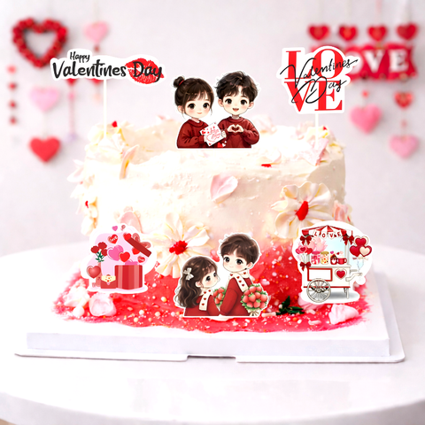 SCG-Set Cắm 14/2 Cặp Đôi Áo Đỏ TP