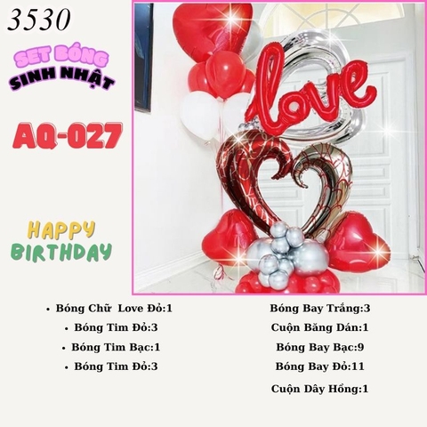 Bóng chữ AQ-027 TP