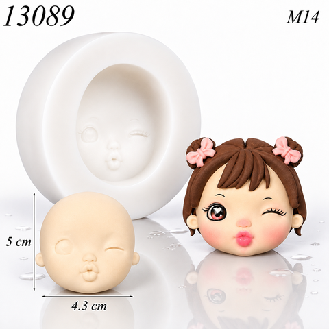 Khuôn Mặt Chibi Silicon M14