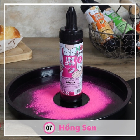 Màu phun bột Hồng sen