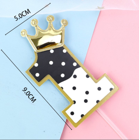 SCG-1 que cắm số 1 vương miện đen nhỏ TQ