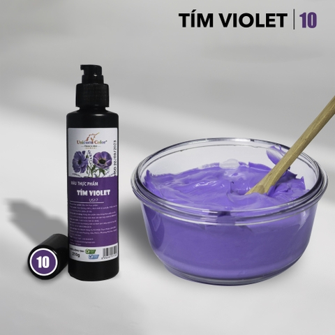 Màu siro thực phẩm Tím Violet (210g)