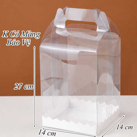Hộp quai xách 14*14*27 HD ( K Có Màng Bảo Vệ Tấm Meka )