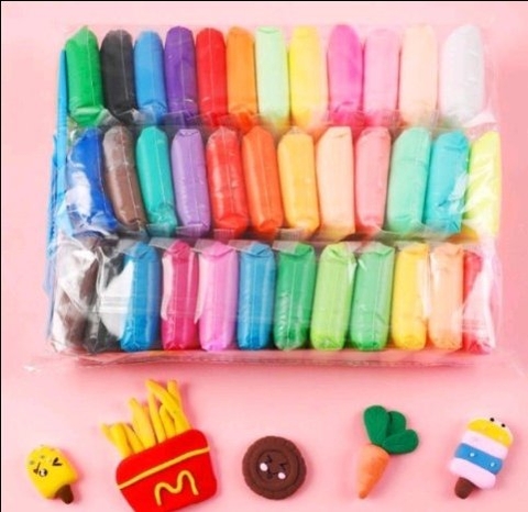 Set 12 màu đất sét(150g)