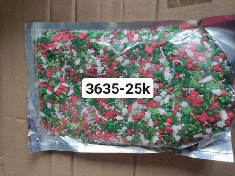 Lọ 100gr Kẹo Đường Cốm Xanh Lá Đỏ