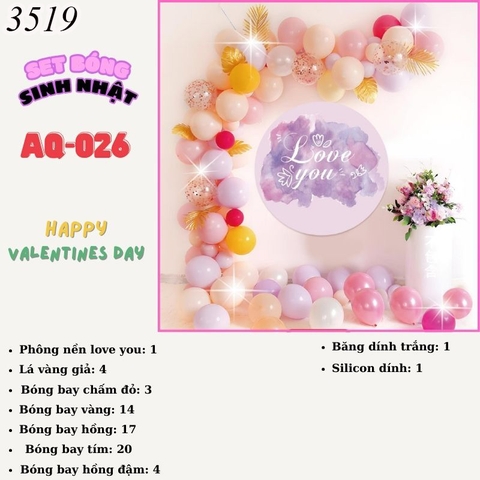 Bóng Chữ AQ-026 TP