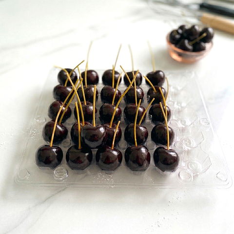 Kẹo Dẻo Marshmalow Cherry Đen ~195g HD