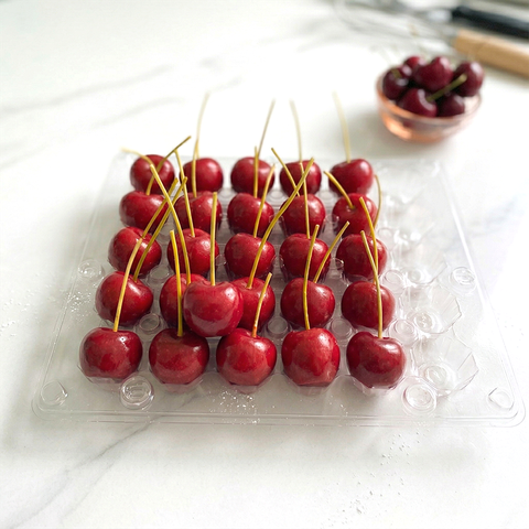 Kẹo Dẻo Marshmalow Cherry Đỏ ~195g HD