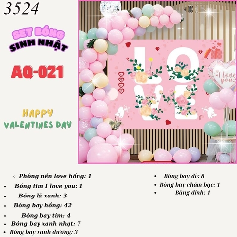 Bóng chữ AQ-021 TP