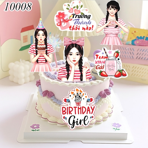 SCG - Sét Cắm Cô Gái Thiếu Niên Hồng HD