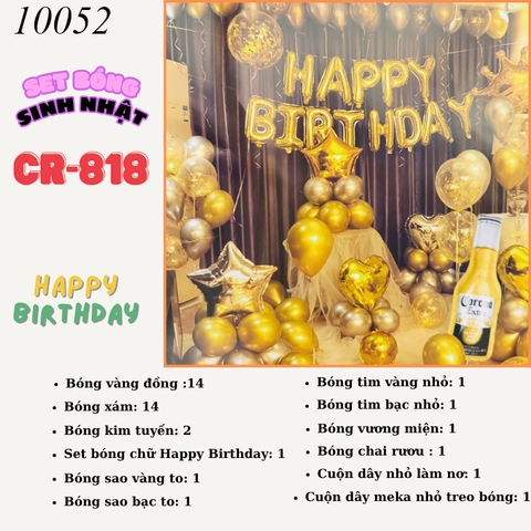 Bóng Chữ Chai Rượu CR818 MT