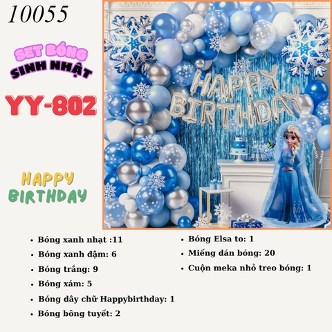 Bóng Chữ Elsa YY-802 MT